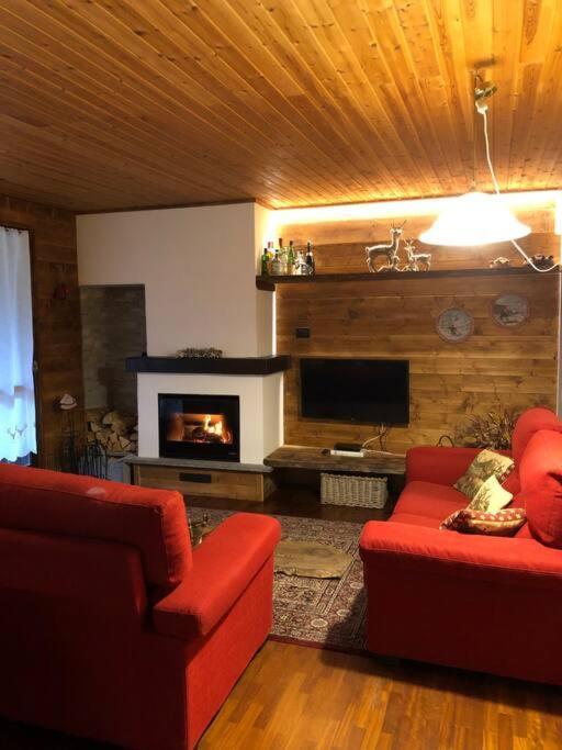 Appartamento Ampio Giardino Adiacente Piste Sci 4/6 Posti Letto La Thuile Exteriör bild